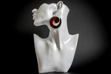 Load image into Gallery viewer, Article Wear Dark Wooden Earrings