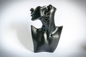 Article Wear Wooden Sankofa Symbol Earrings