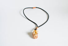 Load image into Gallery viewer, Citrine Crystal Points Crystal Necklace