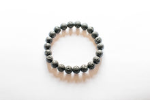 Load image into Gallery viewer, Lava Tumbled Beaded Healing Crystal Bracelet