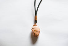 Load image into Gallery viewer, Rose Quartz Polished Tumblestone Necklace