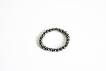 Load image into Gallery viewer, Hematite Beaded Crystal Bracelet