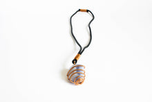 Load image into Gallery viewer, Blue Lace Agate Crystal Necklace
