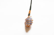 Load image into Gallery viewer, Blue Lace Agate Crystal Necklace