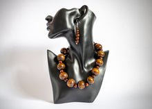 Load image into Gallery viewer, Article Wear Mixed Bead Choker Set with Earrings