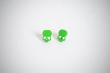 Load image into Gallery viewer, Article Wear Green Unisex Stud Earrings