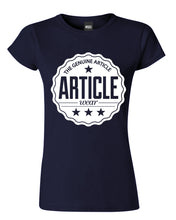 Load image into Gallery viewer, Article Wear Crest Womens T-Shirt