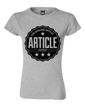Load image into Gallery viewer, Article Wear Crest Womens T-Shirt